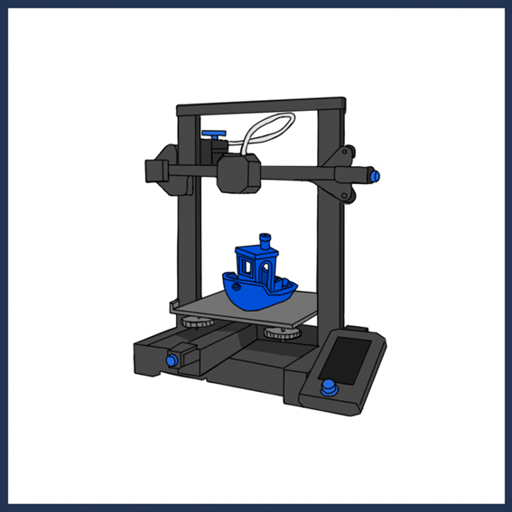 logotipo impresora 3D